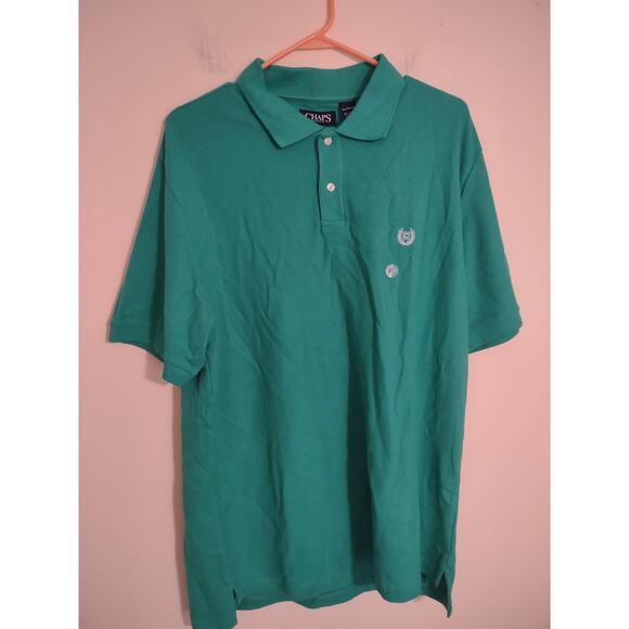 Chaps Other - Chaps Polo Short sleeve shirt‎ Men's Size XL Green